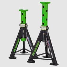 Image of Sealey AS6G Premier Axle Stands (Pair) 6 Tonne Capacity per Stand - Green