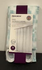 Image of Blue Canyon SC300WH 180 x 180cm Plain Shower Curtain - White