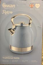 Image of Swan Retro Revive Green Traditional Electric Kettle SK14631GRN