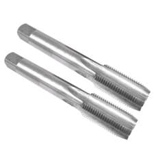 Image of Taps 2Pcs 18*1.5mm HSS High Speed Steel Material Metric Taper Pitch Set