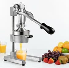 Image of Commercial Grade Citrus Juicer Heavy Duty Manual Fruit Press Lemon Orange