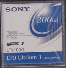 Image of 5 x Sony Ultrium 200GB LTO-1 Tapes / Cartridges - LTX100G - New, Sealed