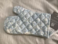 Image of William Morris Forest Life Blue Oven Glove BNWT