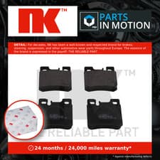 Image of Brake Pads Set fits MERCEDES C180 S202 1.8 Rear 96 to 97 NK 0014200220 Quality
