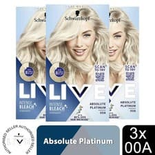 Image of 3pk Schwarzkopf Live Intense Colour Permanent or Semi-Permanent Hair Dye