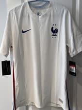 Image of 2020-2021 France Away Nike Vapor Match Shirt-New-Large-CD0599-100