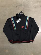 Image of Nike NSW French Terry Black Full Zip 88’ Reissue Track Jacket Mens Small New