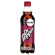 Image of Dr Pepper Pack Of 12x500ml
