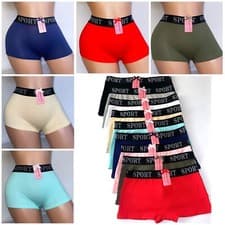 Image of 6-12 Boxer Briefs Sexy Women's Underwear Panties Boyshorts Short Shortie PB006