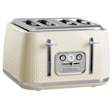 Image of Morphy Richards 4-Slice Toaster Verve 243011 Cream GRADED Bread Toaster