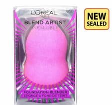 Image of L'Oreal Paris Infallible Blend Artist Foundation Blender Pink Makeup Sponge NEW