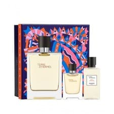 Image of HERMES TERRE D'HERMES 100ML EDT + 40ML AFTERSHAVE LOTION + 12.5ML EDT