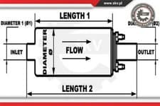 Image of Fuel pump in fuel tank Electric 02SKV223 ESEN SKV for BMW BERTONE