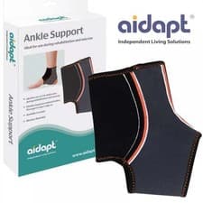 Image of Flexible Ankle Brace Support - Sports Protection & Mobility Aid Rehabilitation