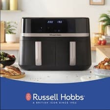 Image of Russel Hobbs Satisfry Dual Basket Air Fryer 9L
