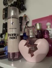 Image of Ariana Grande Thank U Next 236ml Body Mist and Thank U Next 50ml Perfume