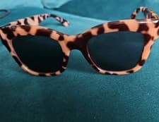 Image of Accessorize Chunky Tort Square Sunglasses current season BNWOT