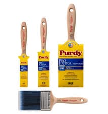 Image of Purdy Pro Extra Monarch Stiff Bristle Synthetic Paint Brushes 1",1.5", 2", 3"