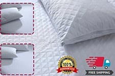 Image of 3 PIECE QUILTED BEDSPREAD BED THROW SINGLE DOUBLE KING SIZE EMBOSSED BEDDING SET