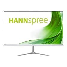 Image of Hannspree HC240HFW 23.8" Full HD White Monitor Hdmi Vga Screen New In Box Slim