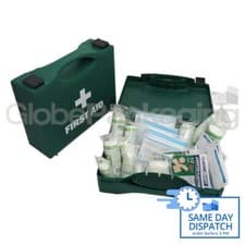 Image of 1-10 PERSON HSE FIRST AID KIT - WORKPLACE HOME TAXI CARAVAN BOAT *HARD CASE*
