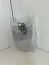 Image of 4 x Deflecto Clear Acrylic Wall Mounted A4 Docupocket Literature File college