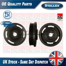 Image of Fits Astra Zafira Mokka Insignia 1.6 1.7 1.8 Crankshaft Pulley Stallex