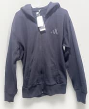Image of Adidas All SZN Full Zip Hoodie Black Size Small IX1249 Men