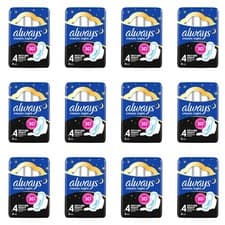 Image of Always Classic Night - Secure Night Pads With Wings - Size 4 - 96Pads