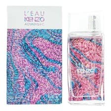Image of Kenzo L'eau Aquadisiac Pour Femme Eau de Toilette 50ml Spray Her - Damaged Box