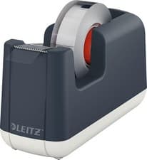 Image of Leitz Tape Dispenser, Heavy Base With Tape, Cosy Range, Velvet Grey, 53670089 Ve