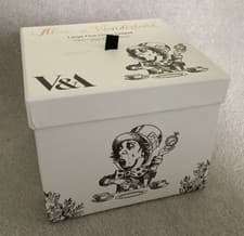 Image of Victoria and Albert ~ Alice in Wonderland Large Fine China Teapot ~ 1.1 litre.