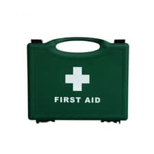 Image of Qualicare EMPTY Box 1-10, 10-20, 21-50 Person Green Sturdy First Aid Kit