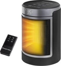Image of Russell Hobbs RHCH2002S 1500W Ceramic Heater Silent Oscillating Timer Remote New