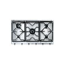 Image of Smeg SRV596GH5 90cm Cucina Built in 5 Burner Gas Hob in ST Steel