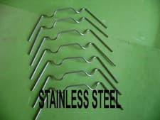Image of Greenhouse STAINLESS STEEL Glass GLAZING Clips 10 to 500 W Spring Clip