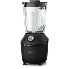 Image of Philips Problend Crush Tech Blender, 1.25L, 2 speed settings, black (HR2291/01)