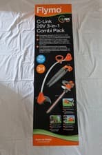 Image of Flymo C-Link 20V, grass trimmer, hedge trimmer, blower, NEW no battery/charger