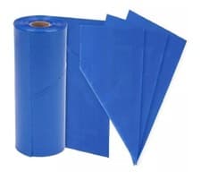 Image of Icing Bags Disposable Blue Non Sticky Cake Pastry Decorating Piping Bags 21"