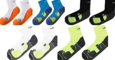 Image of Mens 2 Pack Size 7-11 KARRIMOR DRX Running Socks Run Gym Jog Anti Odour