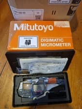 Image of Mitutoyo 293-180-40 Digimatic Micrometer QuantuMike, 0-1”/0-25mm. ORIGINAL