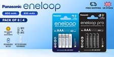 Image of Panasonic Eneloop AAA 800mAh Eneloop Pro 930AAA mAh Rechargeable NiMH Batteries
