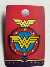 Image of DC Comics Wonder Woman Logo Enamel Pin