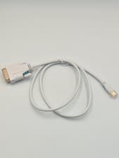 Image of Mini DisplayPort Male to DVI-I 24+1 Male Adapter Cable 0.9m (3ft) 1080P White
