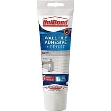 Image of UniBond 2643637 Ultraforce Wall Tile Adhesive and Grout Grey
