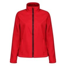 Image of Regatta Womens Ladies Soft Shell Jacket Showerproof Wind Resistant Outdoor Coat
