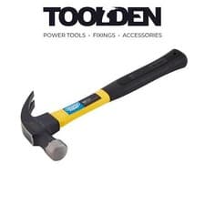Image of Draper Expert 63347 Fibreglass Shafted Claw Hammer, 560g/20oz