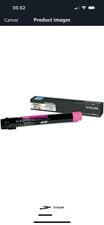 Image of Lexmark X950X2MG Laser Toner for X950 - Black
