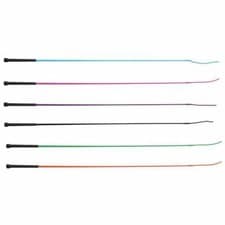 Image of Shires Economy Horse Dressage Schooling Training Whip | Black/Green |