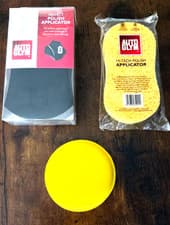 Image of Autoglym Perfect Polish Applicator Car Cleaning Bodywork Foam Sponge Pads + Extr